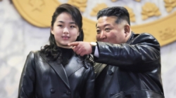 Kim Jong Un fuels succession buzz with daughter’s matching leather jacket