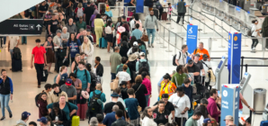 TSA staffing shortages amid partial government shutdown lead to long lines at airports