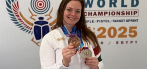 Veronika Major Wins Triple Gold at European Shooting Championships