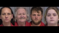4 arrested after toddler drank from sippy cup containing meth baggie
