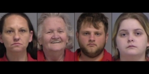 4 arrested after toddler drank from sippy cup containing meth baggie