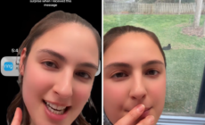 Woman Gets Door Cam Alert About Black Bear—What She Finds Stuns Her