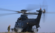 Military Helicopters Take on Defense Tasks in the East of the Country