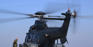 Military Helicopters Take on Defense Tasks in the East of the Country