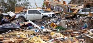 In Photos: Eight Killed as Tornadoes Leave Oklahoma and Michigan in Ruin