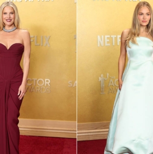 Ali Larter, Michelle Randolph showcase stunning fashion at Actor Awards