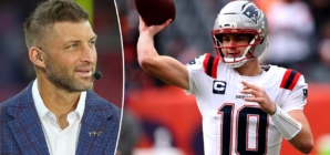 Drake Maye gets advice from former NFL QB Tim Tebow ahead of Super Bowl