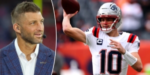 Drake Maye gets advice from former NFL QB Tim Tebow ahead of Super Bowl