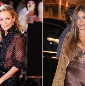 Kate Moss steals spotlight at Paris Fashion Week in sheer look