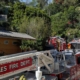 Laurel Canyon home burns as Santa Anas gust through L.A.