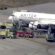 United flight makes emergency landing at LAX after engine fire reports